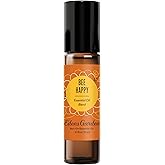 Edens Garden Bee Happy Essential Oil Roll-On Blend- 100% Pure Premium Grade, Natural, Therapeutic, Aromatherapy, Kid & Skin Safe, The Best for Relaxation, Tension Pre-Diluted 10 ml (.33 fl oz)