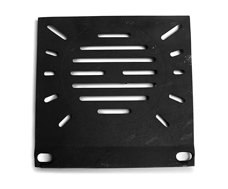 Rostlager für Wamsler Jupiter KF 108 Kaminöfen - Passgenauer Rüttelrost, Ofenrost, Kaminrost, Guss, rechteckig - Kaminofen Er