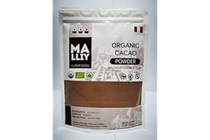 Organic Cacao Powder – 100% Pure, Product Imported from Peru. USDA Certified Organic, No Preservatives – 227g