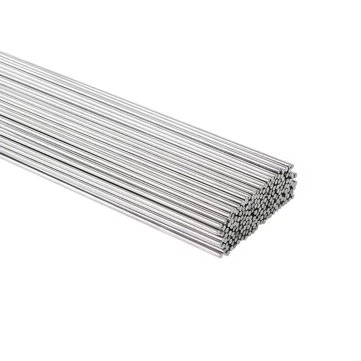 Photo 1 of 100 Pieces Flux Core Aluminum Rods Low Temperature Easy Melt Aluminum Welding Rods Welding Sticks