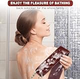 URAQT Exfoliating Back Scrubber 37 Inch Bath Body Brush with Handles view 6