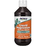 NOW Supplements, Liquid Magnesium with Trace Mineral, Nervous System Support*, 8-Ounce