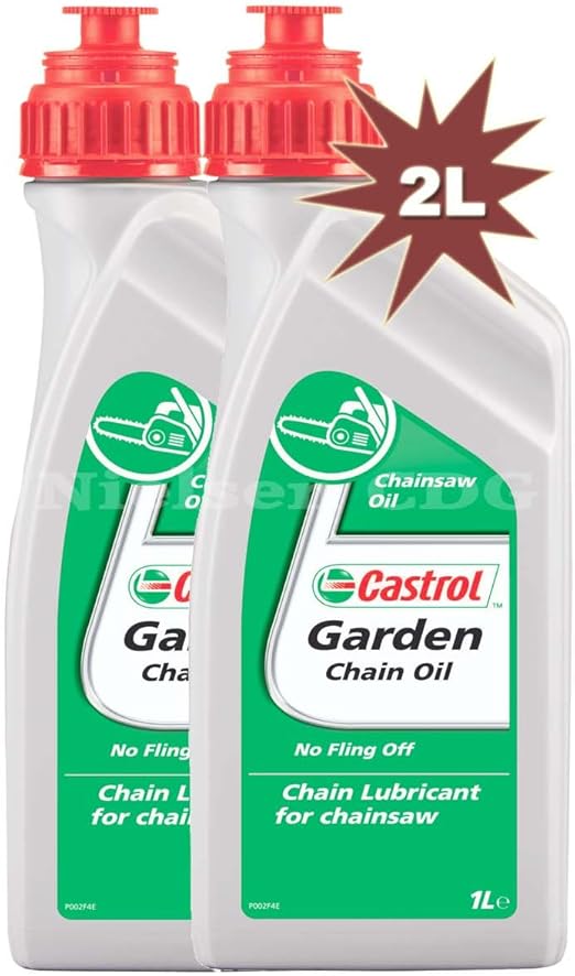 Castrol Bio Chainsaw Oil CAS14587186, 2L 2x1L Amazon.co.uk Car