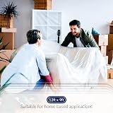 ARVO 3 Pack Extra Large Plastic Dust Sheets 12ft x 9ft 3.6m x 2.75m Waterproof view 3