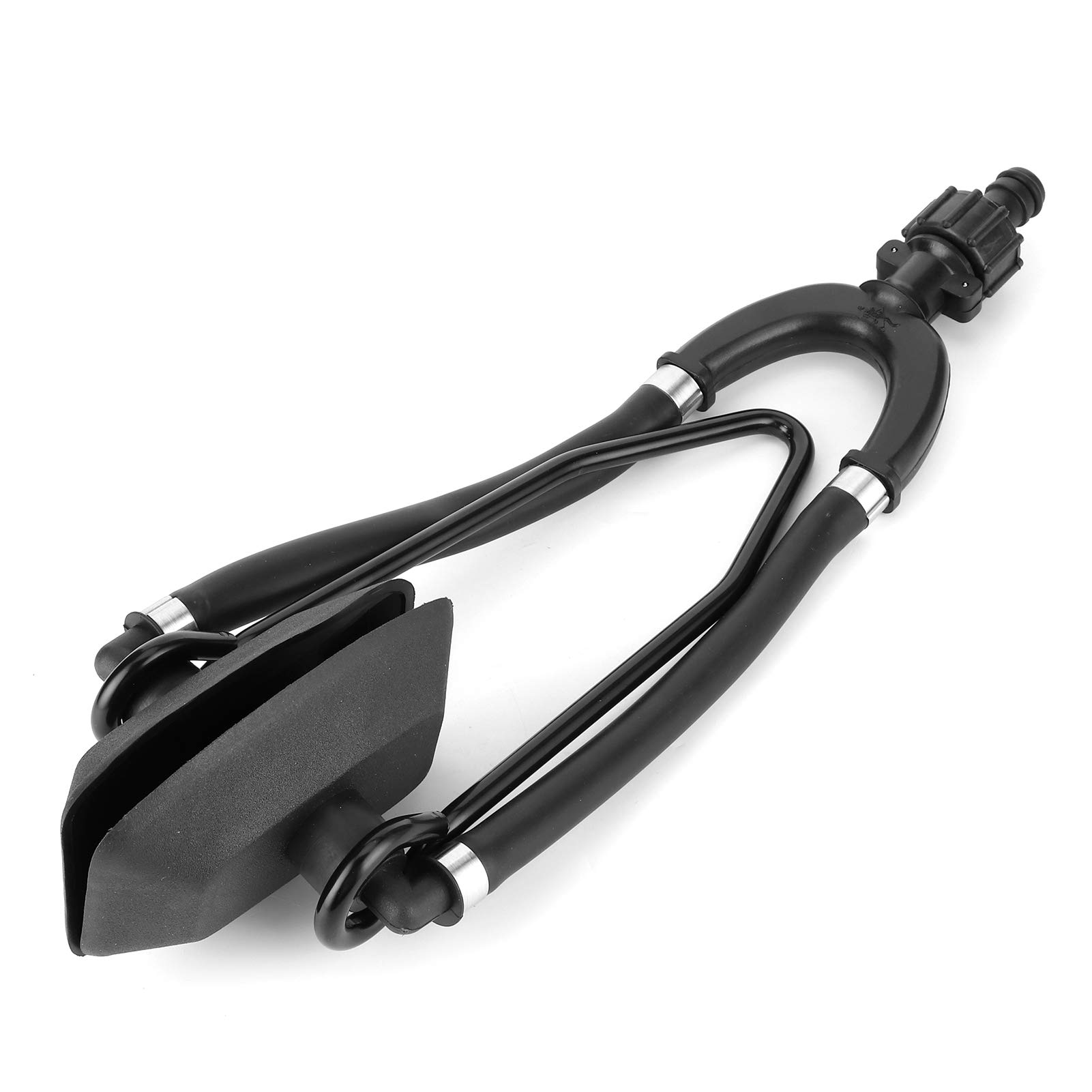 Ejoyous Outboard Motor Water Flusher, Outboard Motor Flusher, Boat Dual Water Feed Motor Flusher, Outboard Boat Motor Water Flusher Dual Feed Large Rectangular Ear Muffs Fast Connection