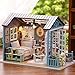 Cuteroom Dollhouse Miniature DIY Dolls House Room Kit with Furniture Handicraft Xmas gift Forest Time
