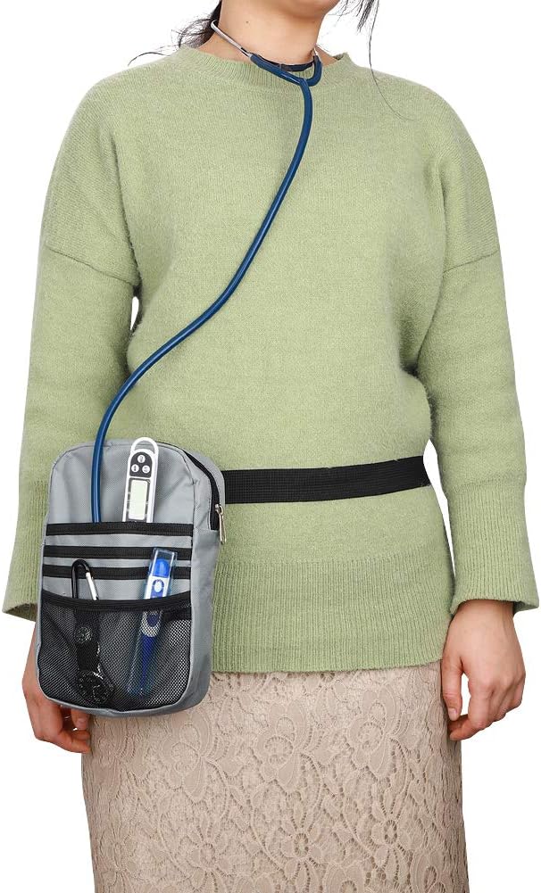 6 Pockets Nurse Organizer Utility Belt,Medical Organizer Belt for