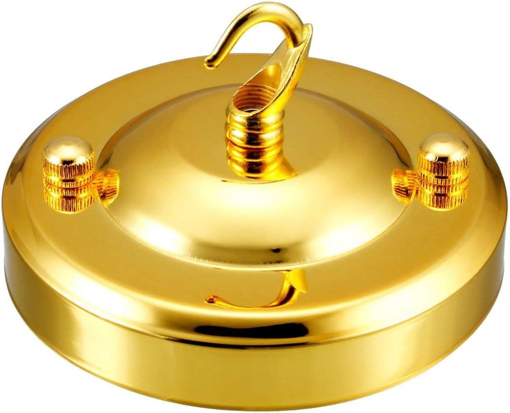 ALCOMPRA Placa de Luz de Techo Retro Puntiaguda Base Chasis Disco