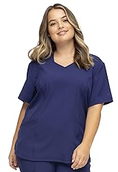 HeartSoul Break On Through Women Scrubs Top V-Neck