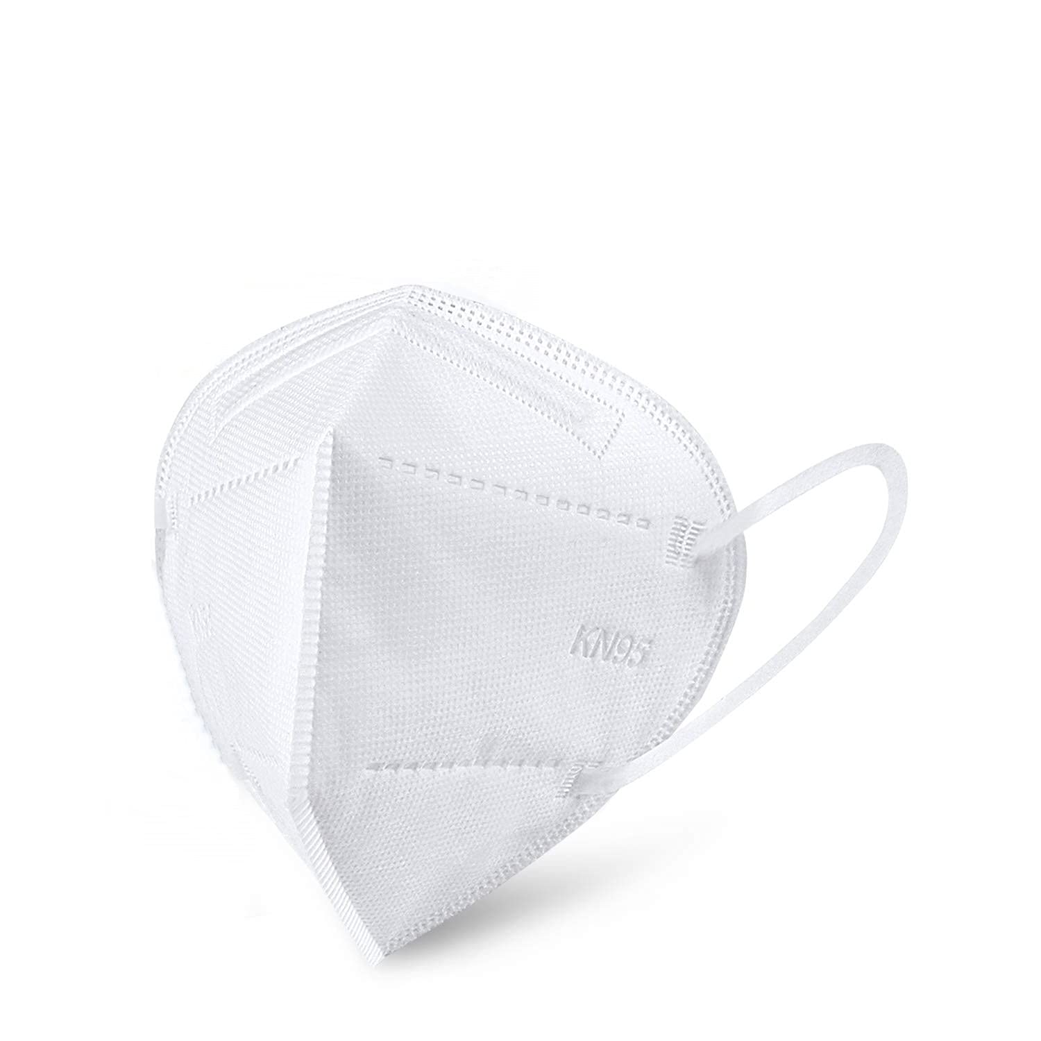Wisely KN95 Face Mask 10pc Pack, White KN95 Mask Individually Wrapped