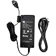 UPBRIGHT 4-Pin DIN 12V AC/DC Adapter Compatible with CWT KPL-060F KPL-060F-VI KPL060F KPL-060FVI KPL060F-VI KPL060FVI Channel Well Technology 12VDC 5A 60W Power Supply Cord Battery Charger Mains PSU