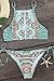 CUPSHE Fashion Women's Garden Fresh Printing Tank Padding Bikini Set (M) Multicolor