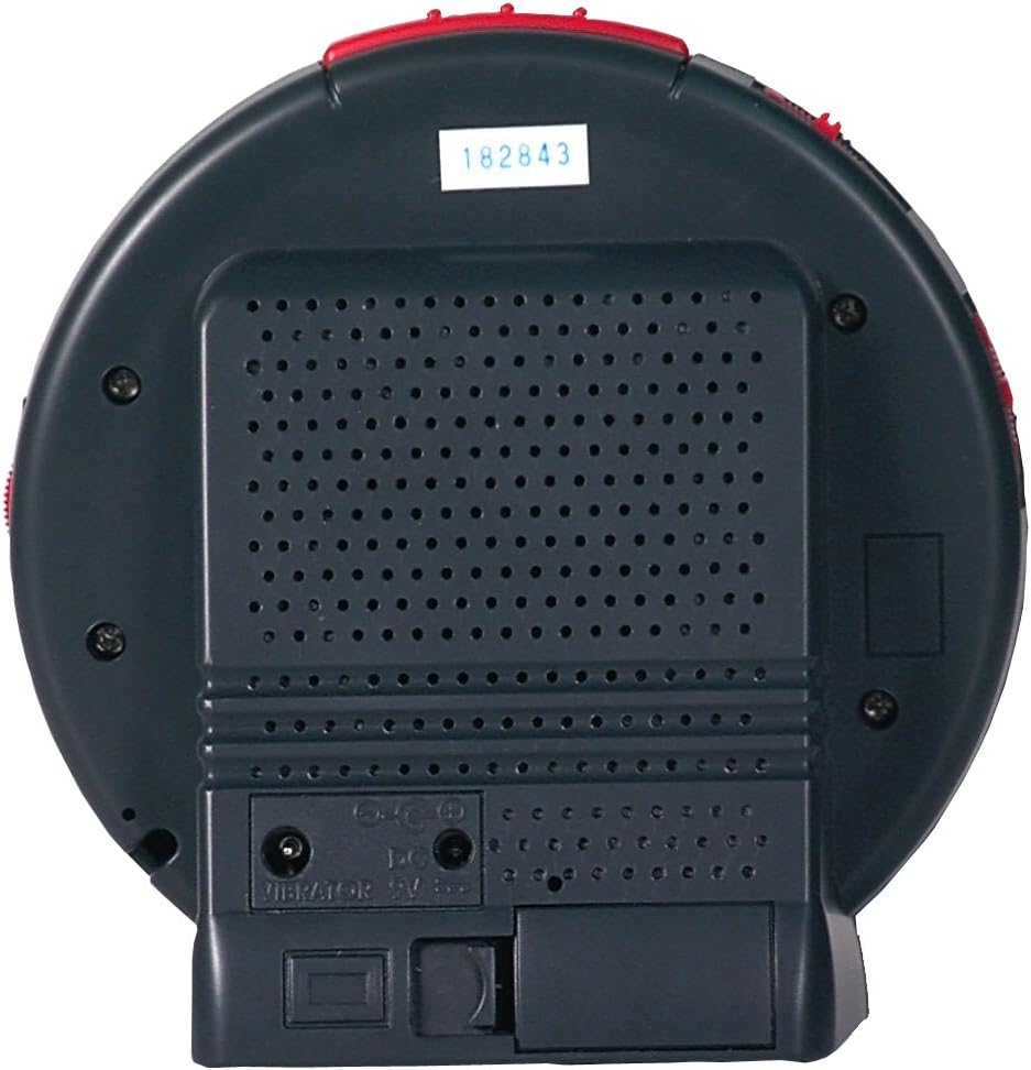 Sonic Bomb Dual Extra Loud Alarm Clock with Bed Shaker, Black | Sonic Alert Vibrating Alarm Clock Heavy Sleepers, Battery Backup | Wake with a Shake: Home Audio & Theater