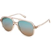 SOJOS Retro Polarized Aviator Sunglasses Womens Mens Classic 70s 80s Vintage Trendy Square Aviators SJ2174