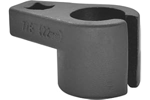 ITEQ 3/8 Inch Drive by 7/8 Inch Offset Oxygen Sensor Socket, Wire Gate Accesses Sensor from The Side