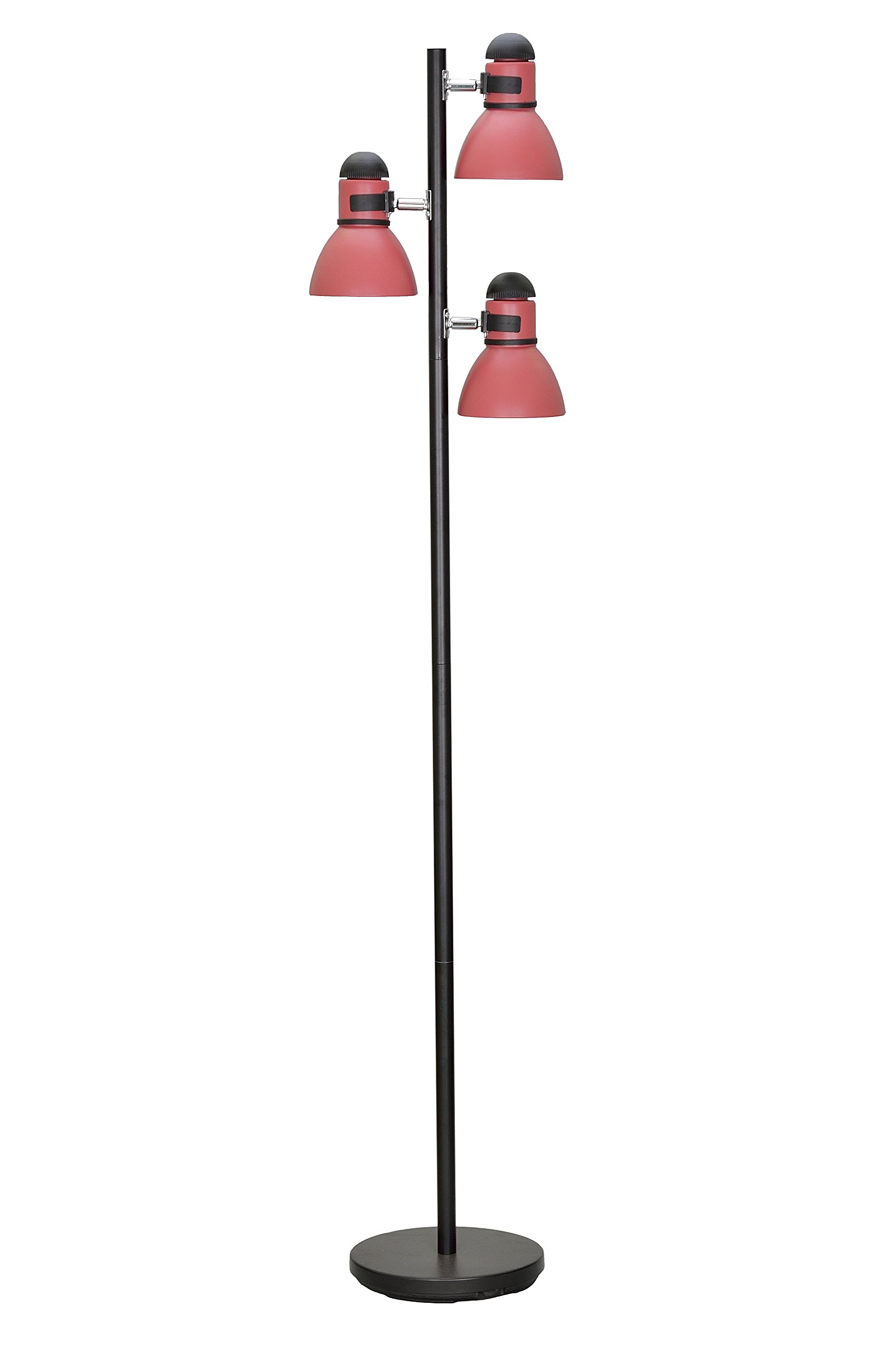 Aspen Creative 450022, 3Light Adjustable Tree Floor Lamp, Modern