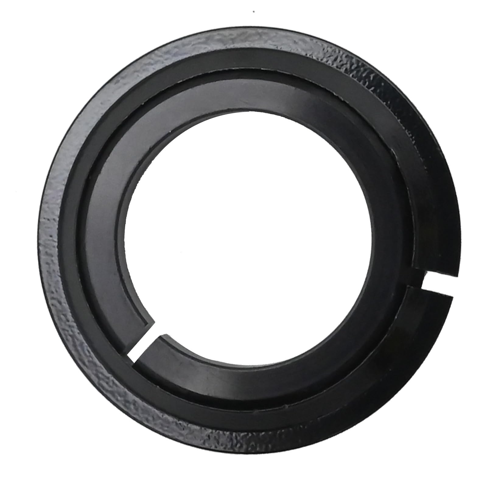 Ollanoos Universal Bicycle Front Fork Adapter, Bicycle Front Fork Steer Ring for Tapered Steer Tubes Gear Conversion Rings Lower Headset Front Fork Conversion Adapter for 52mm 55mm 56mm Bearings