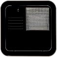Suburban Direct Fit Flush Mount Water Heater Replacement Access Door, Black Exterior Access Door, Use with Suburban 4 and 6 G