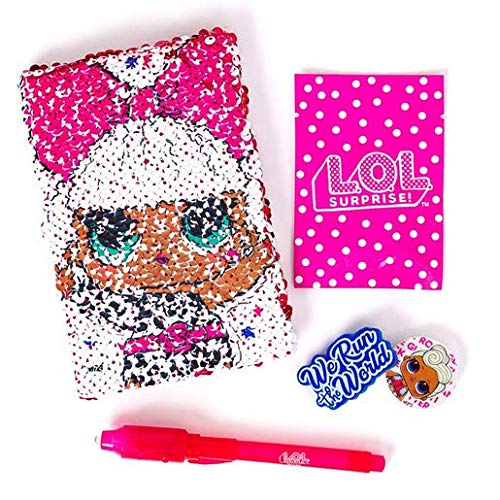 LOL Surprise Diario personal, Girls’ Childish, Rosa, 21x19Cm