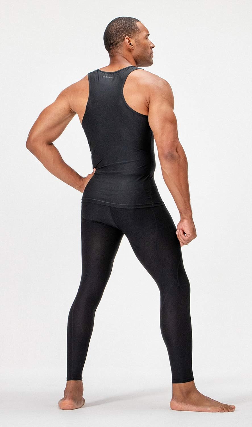 DEVOPS 2~3 Pack Men's Muscle Dri Fit Compression Tank Top: Clothing
