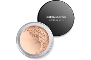 bareMinerals Mineral Veil Setting Powder, Weightless Talc-Free Finishing Powder Makeup, Extends Makeup Wear, Vegan