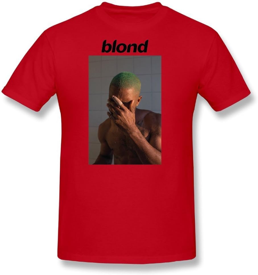 Wopson Men's Cotton Frank Ocean New Album Blonde T-Shirt
