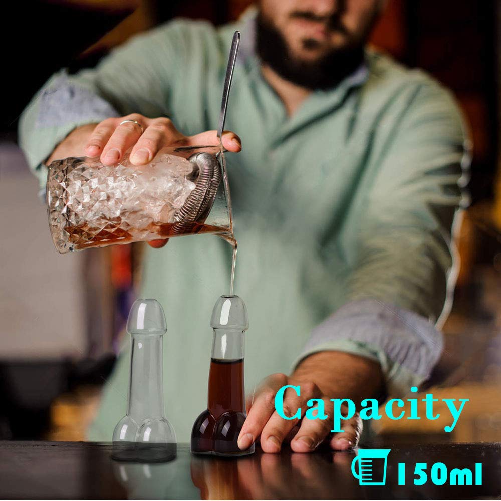 Novelties Bachelorette Party Cup -Feelingirl Wine Glasses Drinking Cups Suitable for Hens Night Adult Gathering Bar Night Club Personalized Gifts(3pcs/set)