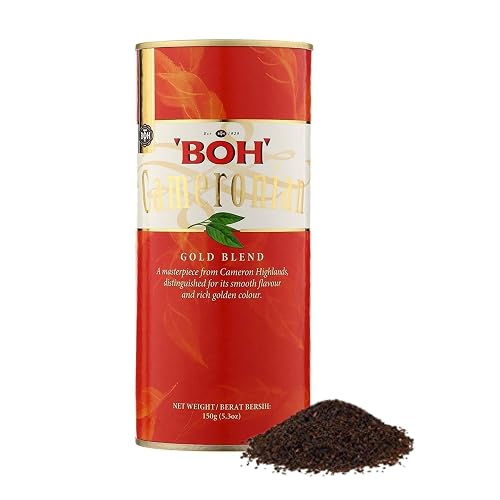 BOH Cameronian Gold Blend Loose Leaf Black Tea - Premium Malaysian Tea ...