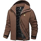 YYCABGTI Men's Warm Winter Coats Waterproof Ski Jacket Windproof Snow Coat Mountain Windbreaker Hooded Raincoat