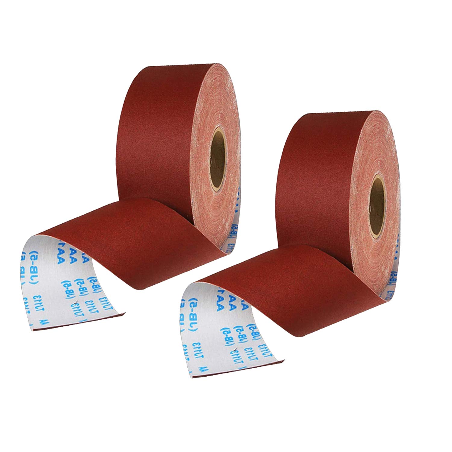 2 Rolls 150 Grits Sandpaper Roll Abrasive Sanding Roll Polishing Grinding Tools Used for Woodcarving, Root Carving and Core Carving 10m x 100mm