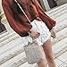 Women Handbag, Hunzed Summer Beach Cute Crossbody Shoulder Bag Messenger Bags Woven Oblique Grass Bags (Khaki)