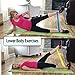 Resistance Loop Bands - Set of 4 Fitness Exercise Bands for Fitness Workouts - Stretching and Physical Therapy