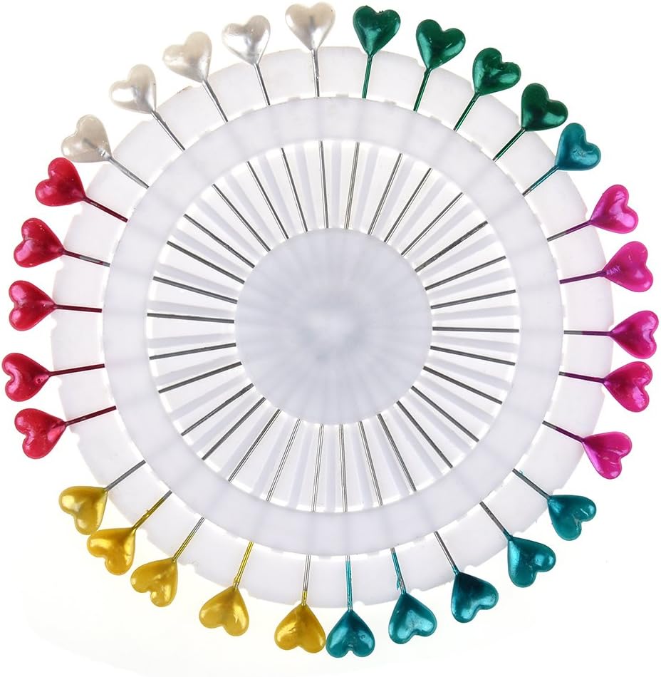 30 Stück Stecknadeln Mit Strass-Rad - Mehrfarbig Für Hijab, Schals & Näharbeiten