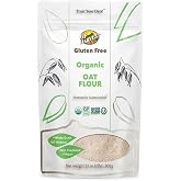 GF Harvest Gluten Free Organic Whole Grain Oat Flour, 32 Ounce Bag