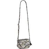 Vera Bradley Womens Cotton Mini Evie Crossbody Purse