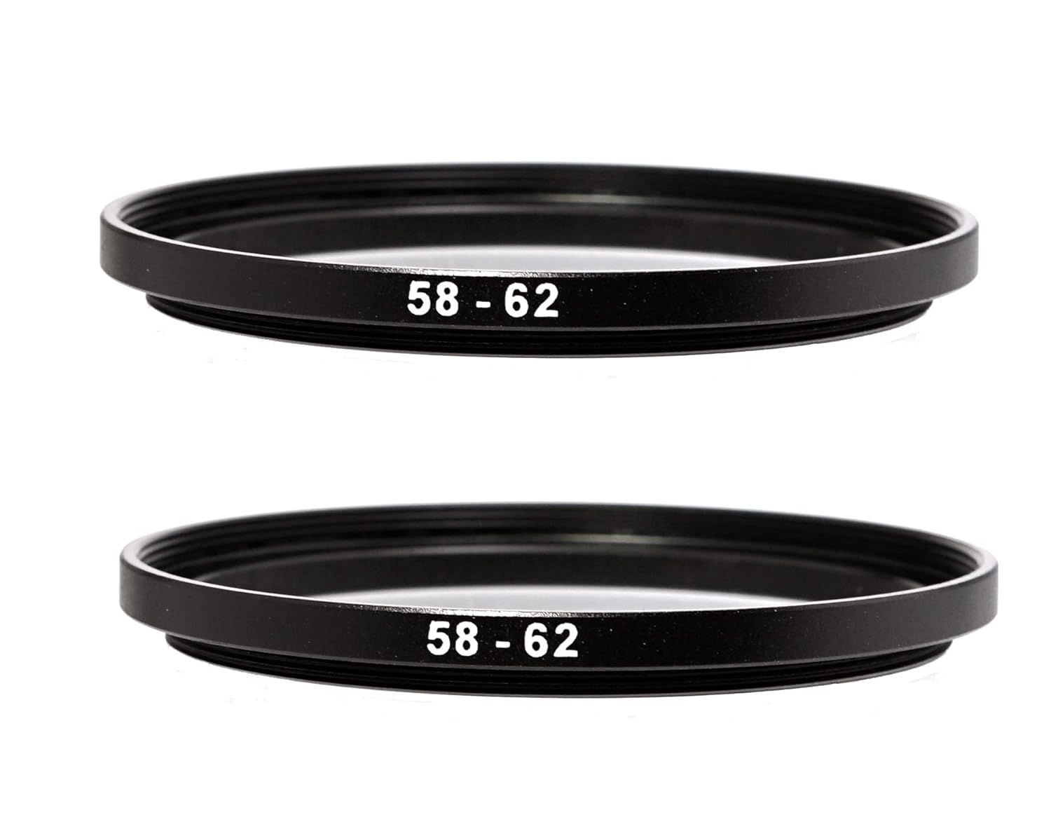  (2 Packs) 6772MM StepUp Ring Adapter, 67mm to 72mm Step Up Filter