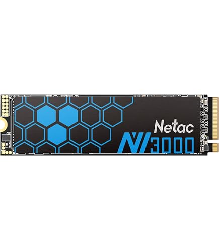 Netac 1TB PCIe Gen4x4 M.2 SSD Up to 7,100 MB/s NVMe Internal