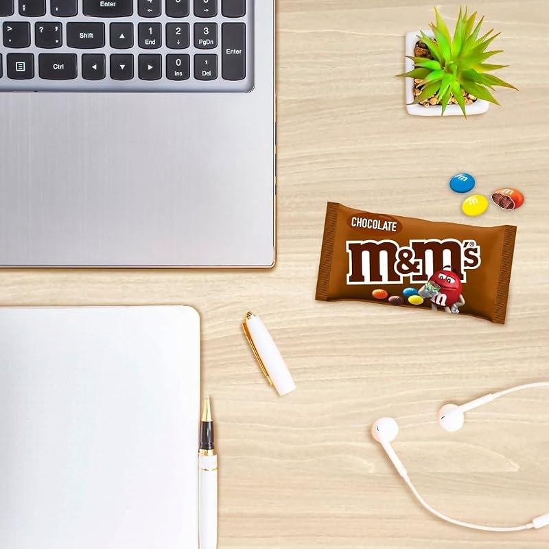 M&Ms Snack Em Bolas Coloridas De Tarde Com Leite (Sacos X 45g), Choco, 24 Unidade