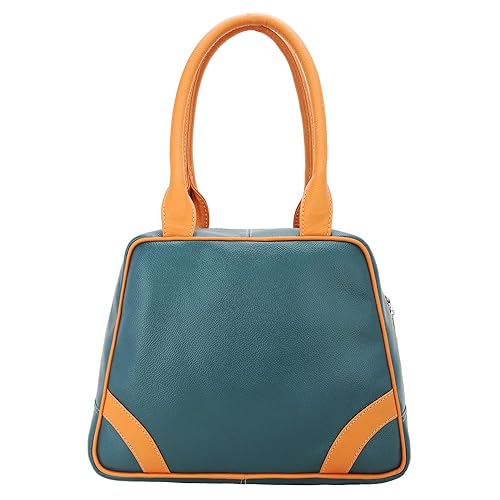 Bagsy Malone Womens Messenger Bag with No (Bottle Green)