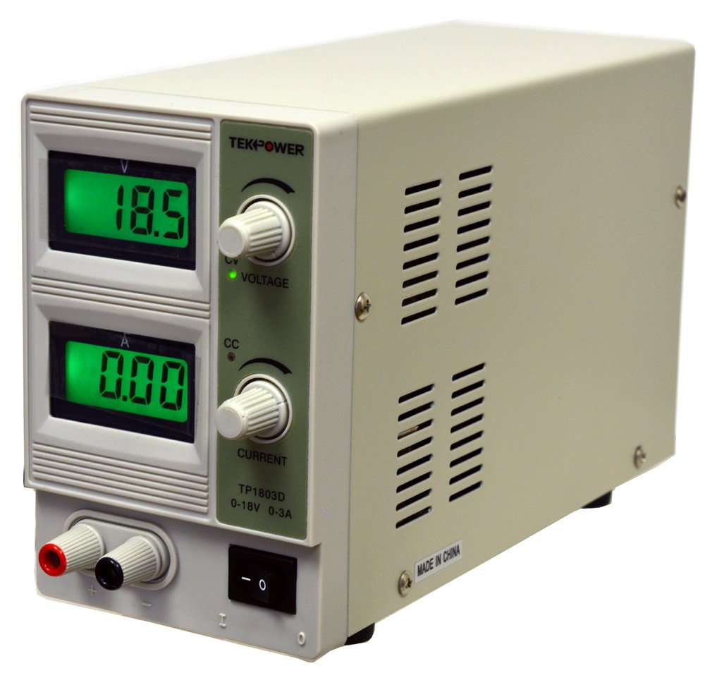 Tekpower TP1803D Lab Grade Variable Linear DC Power Supply 018V 03A