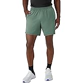 Hanes Mens Moves Performance Shorts, Athletic Moisture-Wicking Shorts with Pockets, 6” Inseam