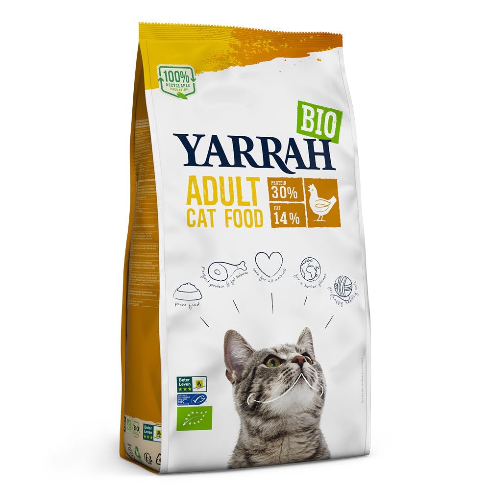 Yarrah Chicken kibble 2.4 kg | 100% organic and without artificial additives
