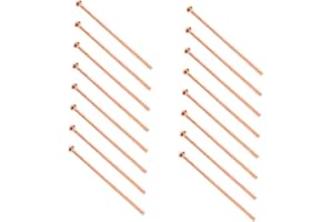 GARVALON Dent with Iron Copper Plating, Welding Studs Removal Metal 500pcs for Car Body Repair