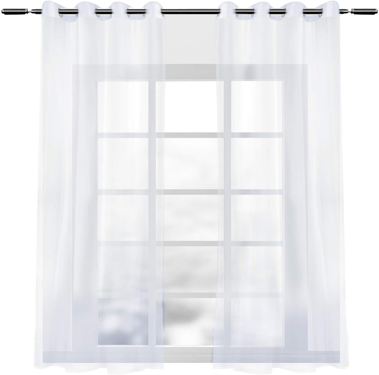 ollaos voile panel cortina
