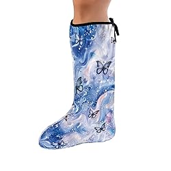 LedBack Blue Marble Print Cast Cover for Foot and