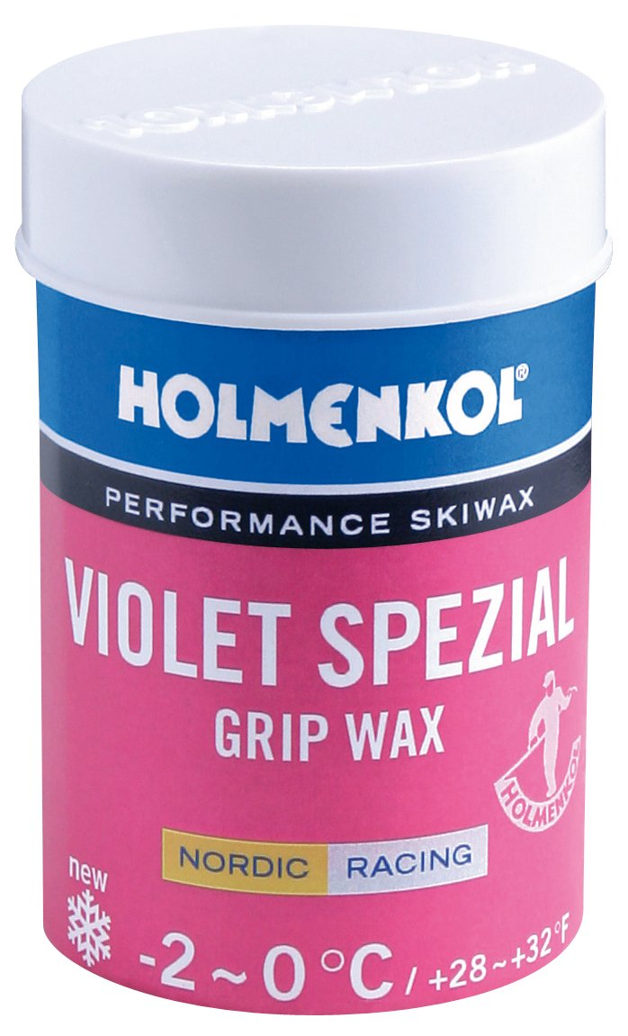 Holmenkol Unisex - Adult Grip Special Ski Wax, Purple, 45 g