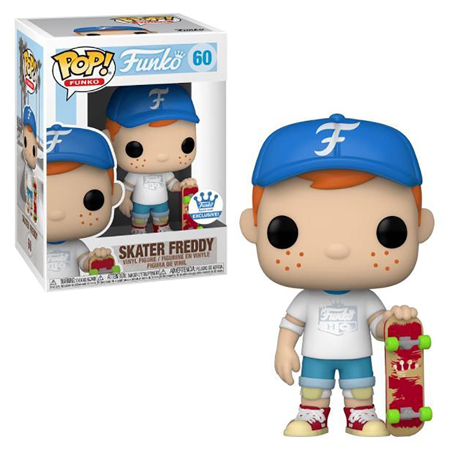 Funko Pop! Skater Freddy FunkoShop #60