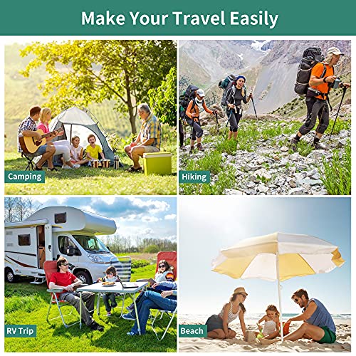 20 Pack Camping Toilet Chemicals with 20 Count Portable Toilet Bags