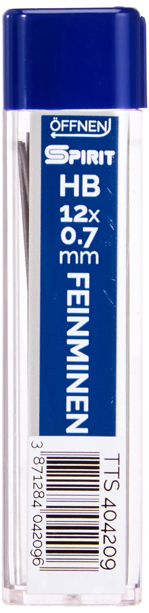 TIPTOP OFFICE TTO Fine Pencil Leads 0.7 mm, 12/1