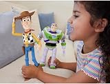 Mattel Disney Pixar Woody Large Action Figure 12 in Highly Posable view 2